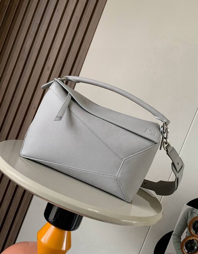 Original leather New version geometric bag 29cm puzzle handbag ~ Original import