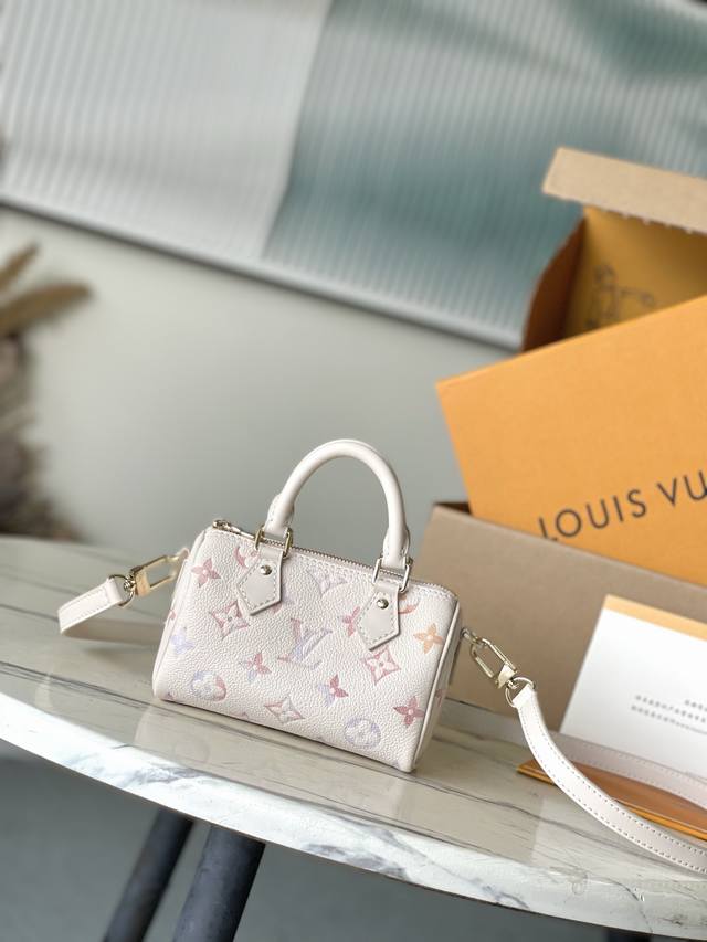 Factory Price p Duty-Free Edition M25591 This Nanospeedy handbag, adorned with