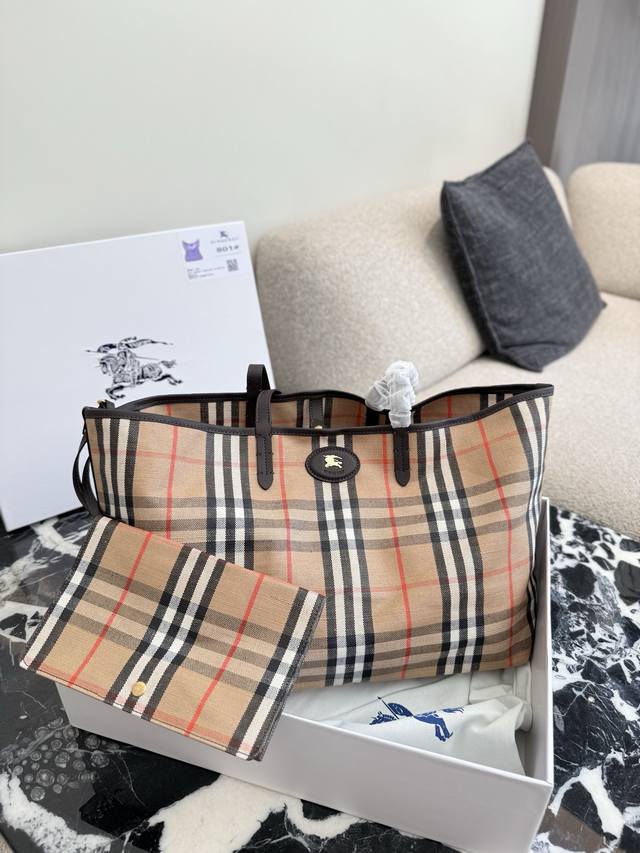 New Plaid Tote Bag#Burberry #ToteBagRecommendation#PlaidControl45Cm No Box