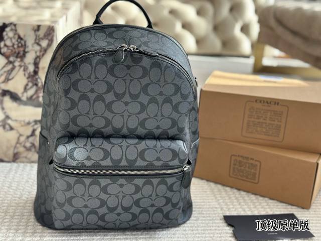 Unboxed Top quality original version Size: 32*41Cm Coach classic backpack! Class