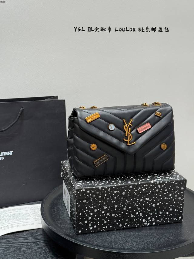 In box Ysl Saint Laurent limited edition Loulou messenger bag A timeless classic