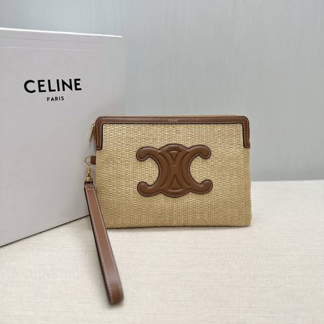 Authentic quality New product online This Celine clutch, the basic model has a h