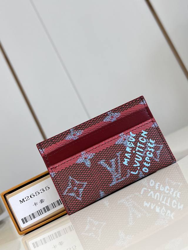 Factory Price p Premium Original M26535 This stylish card holder in new Monogra