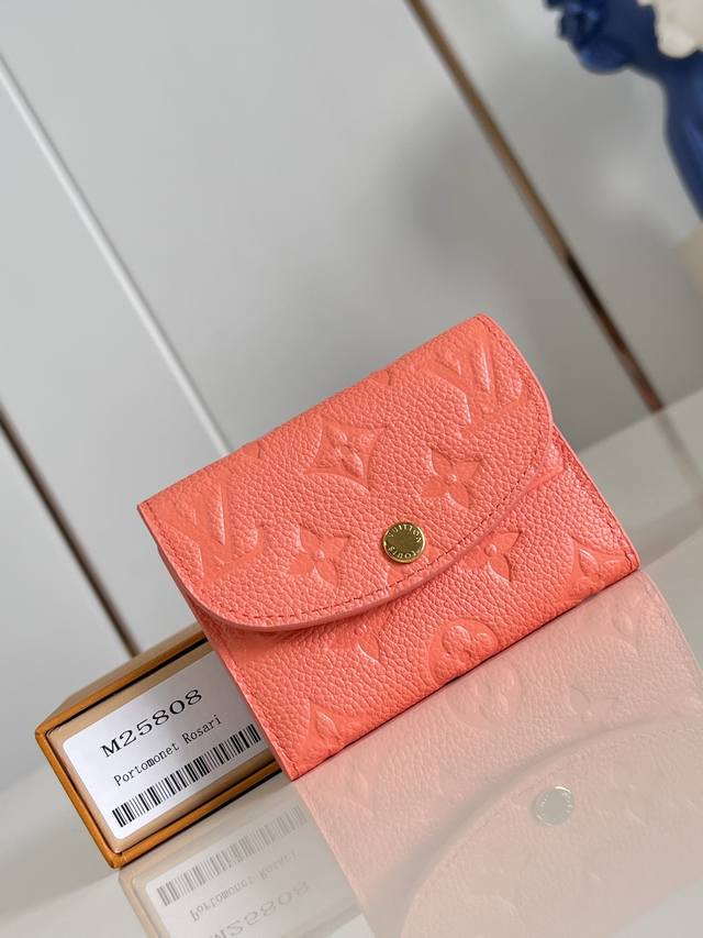 Factory Price: p. Top-quality original M25808. This Rosalie coin purse in orang