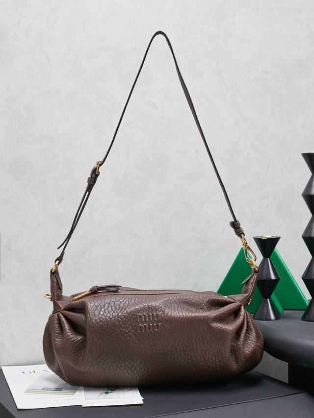 m's new autumn and winter motorcycle bag 5Bc191, made of plant-blended bubble el
