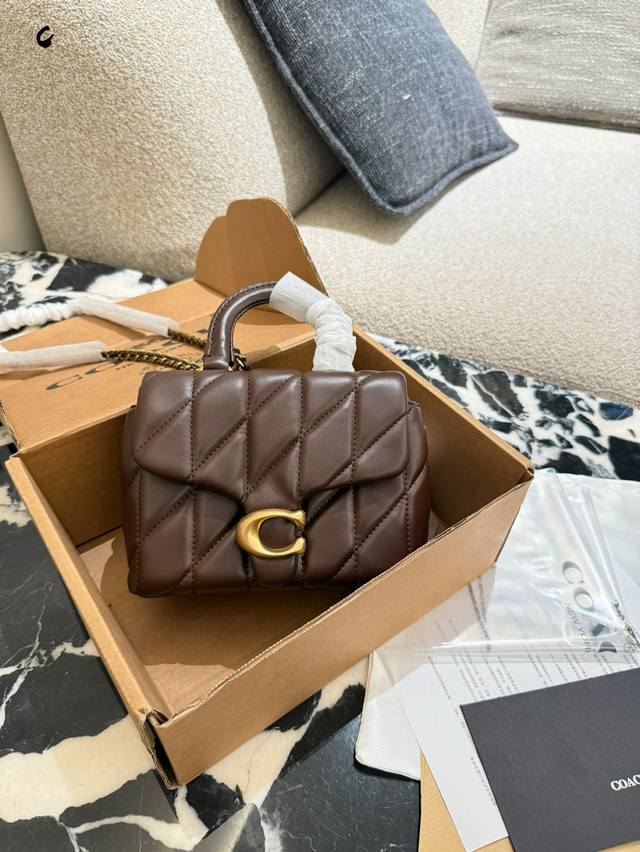 Coach October new product Tabby Top Handle Nappa sheepskin Top Handle is finally