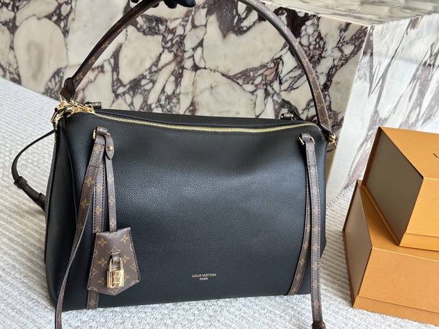 Large replica Lv Express retro and textured This one is made of grained calfskin