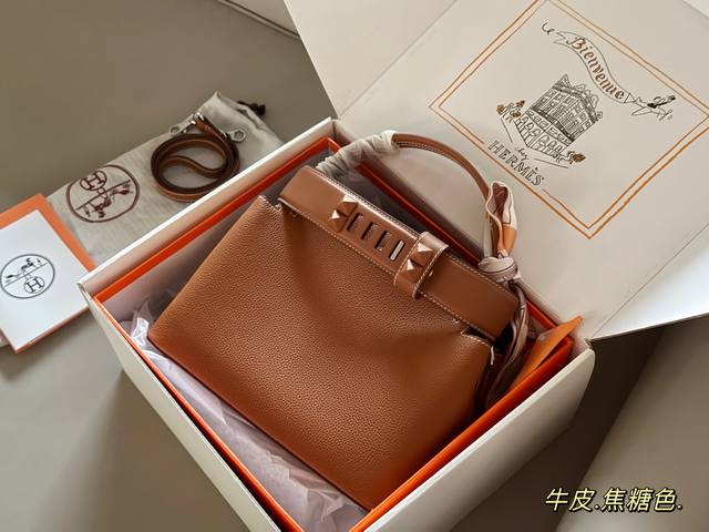 Cowhide with box Size: 38 22Cm Sisters!!! Hermes has released a new bagFirst re