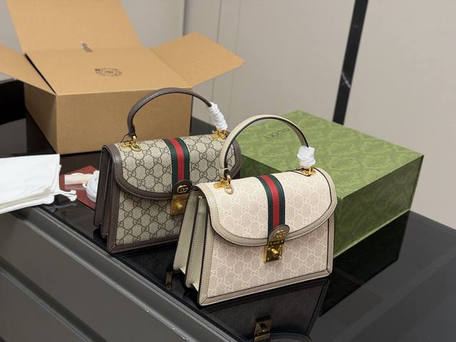 with folding box airplane box Size: 25*18cm Gucci Ophidia messenger bag with im