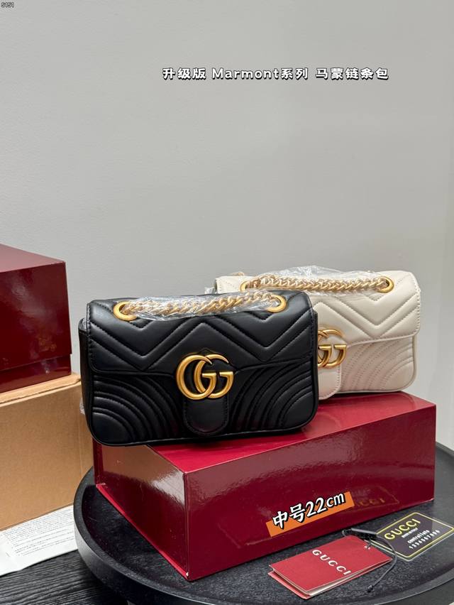 With gift box Upgraded version | "Includes counter steel code" The Gucci Marmont