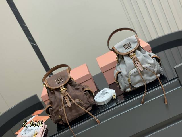 With boxSize: 18*20Cm SmallAnother season of special beauty Miu Miu Miumiu Ss25