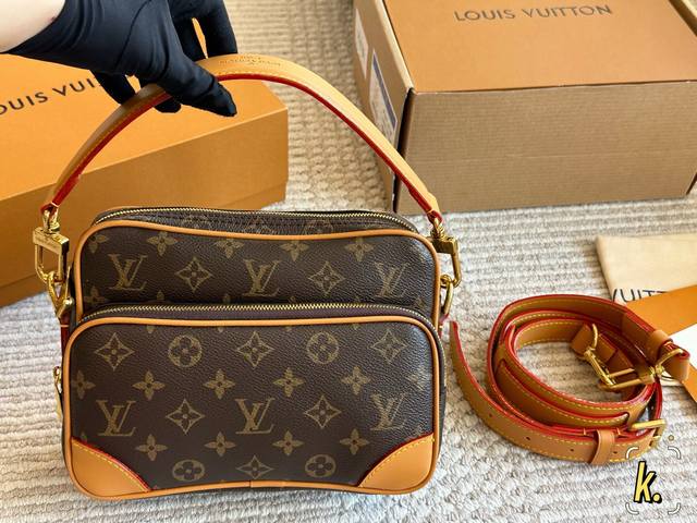 Lv The new 2025 men's Nilnil is a horizontal double-layer design. The same style