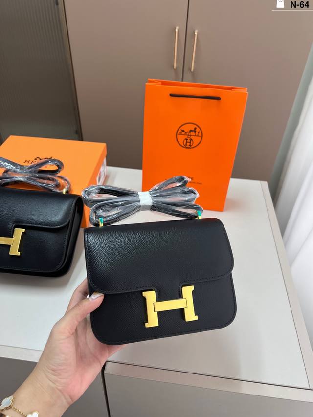 Small Hermes, Hermes new Kangkang bag Hermes Constance stewardess bag The popula