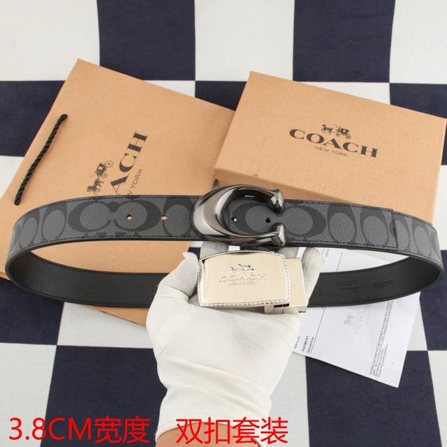 One belt with one buckle One belt with two buckles Gift original goods --- [Kiss