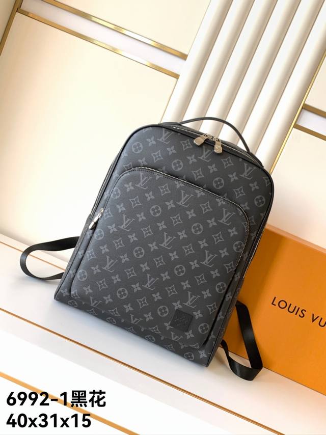 Backpack Model: 6092-1 Classic Flag Black Check Avenue, Damier Lnfini, featurin