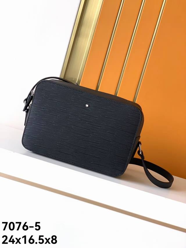 New crossbody model: 7076-5# Original counter water ripple top layer cowhide #T