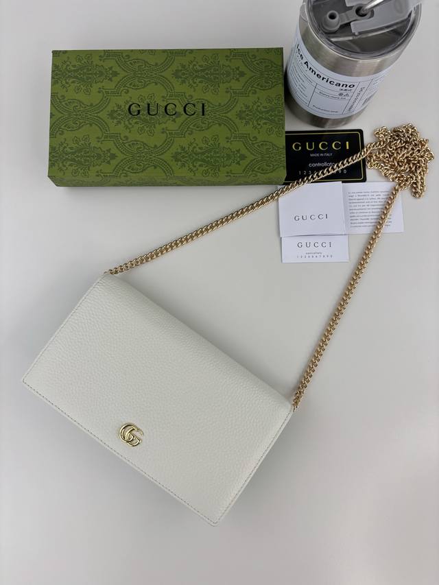 Guccl summer new style, small double G metal decoration, deepen the hidden logo
