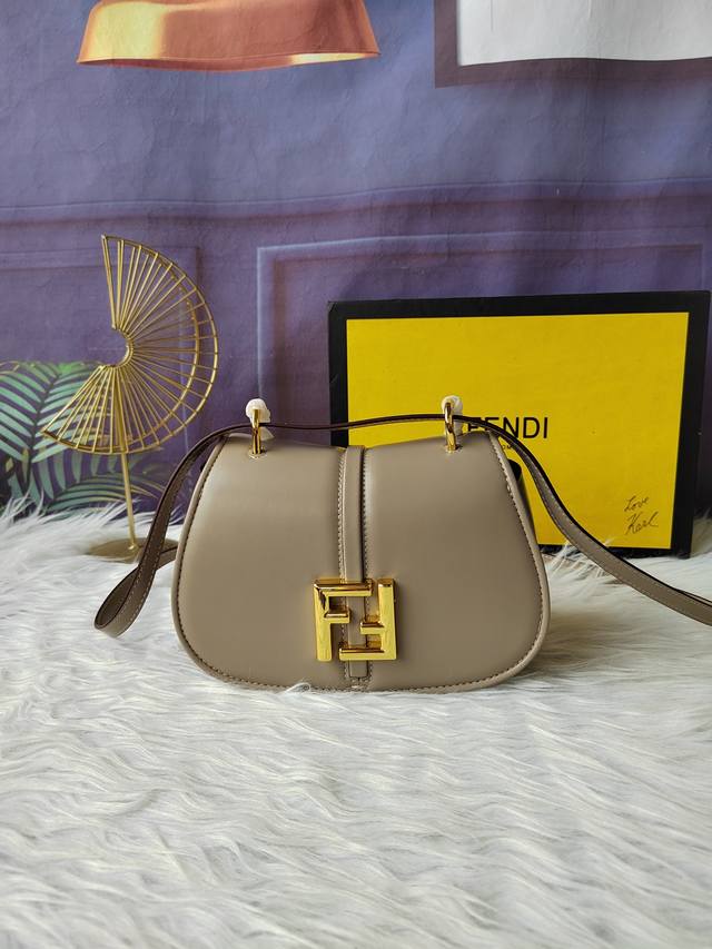 Style No. 8Bs082 Apricot small crossbody handbag with feminine solitary lines,