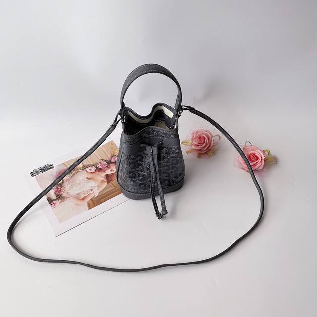 Goyard Mini Bucket Bag. This bucket bag is called Petit Flot, which refers to th