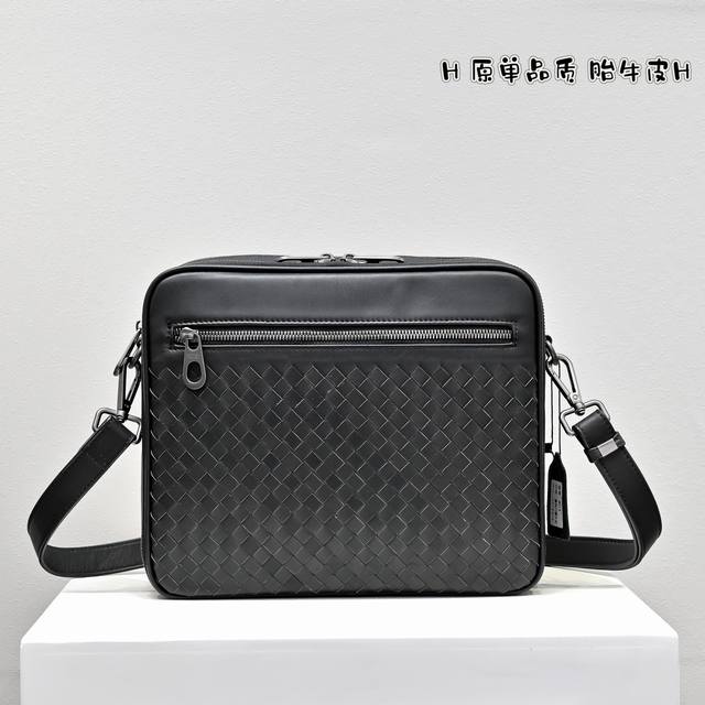 Bv original single tire cowhide fully hand-woven high-end goods with a gun hardw