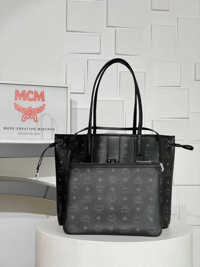 New version Medium#Double-sided shopping bag mother bag New upgraded medium Cp e