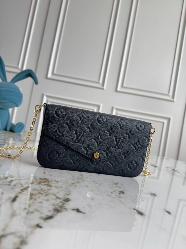 Top-quality original, real-name photos. M64064, black embossed, M80482, black p