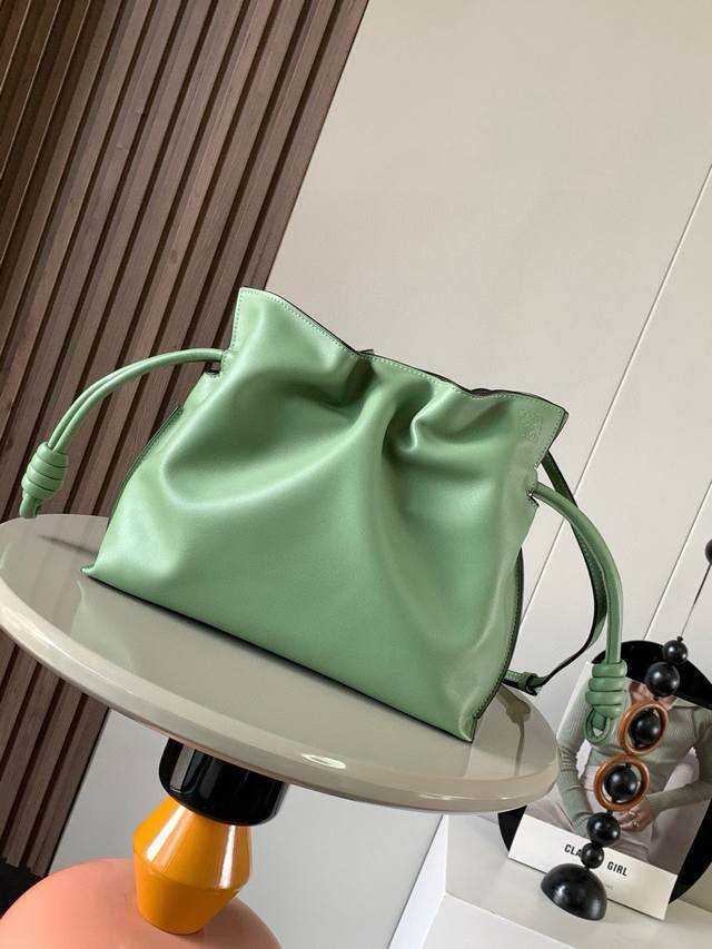 National Day Special Offer Lucky Bag 30cm New Nappa Calf Leather Flamenco Handba