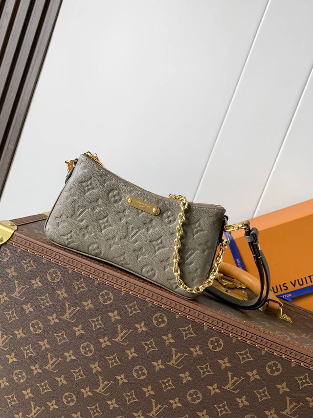 Top-tier original, variable digit chip, steel buckle hardware series M25816 gree