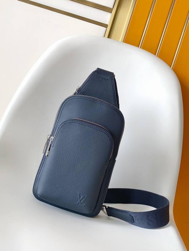 163C01 Top-grade original single-piece leather with chip, M15269 blue, M15255 bl