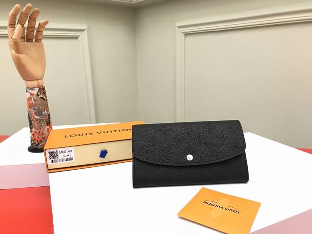 Authentic Top-Tier Original M60143 Black Delicate Perforated Leather with Monogr