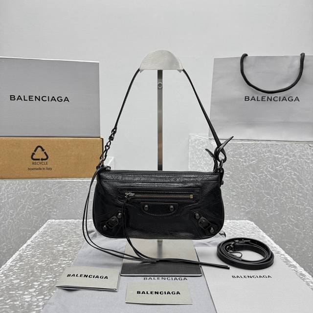 Authentic Le City Mini Shoulder Bag. Featuring Ddd's signature biker-inspired ha