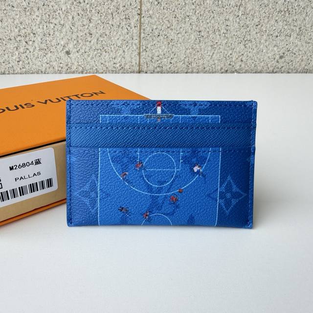 Authentic Top-Tier Original M26804 Blue, made on colorful Monogram canvas, a "Po