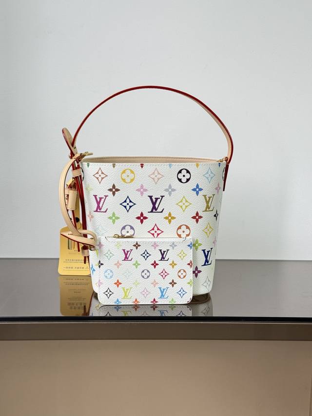 Premium Original Aiii Inbb White Tricolor Handbag (Ddd) Model: M13089 White Tric