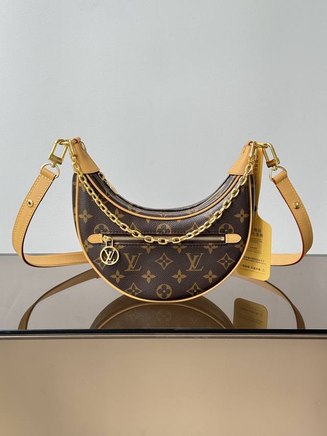 Premium Original Loop Moon Handbag (Ddd) Model: M81098 Monogram 163 Dynamic Chip