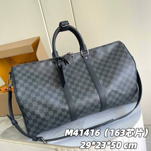 163C01 Chip Version Internal Price P 50Cm Style No.: M41416 Black Check 50Cm Ori