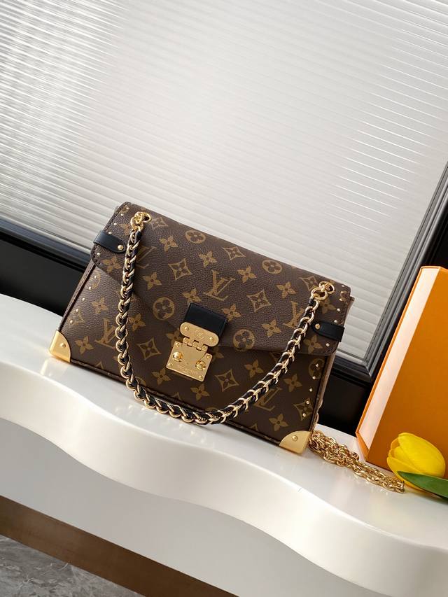 Dynamic 163 chip, top-quality original single M14526 monogram, Trunkie handbag c