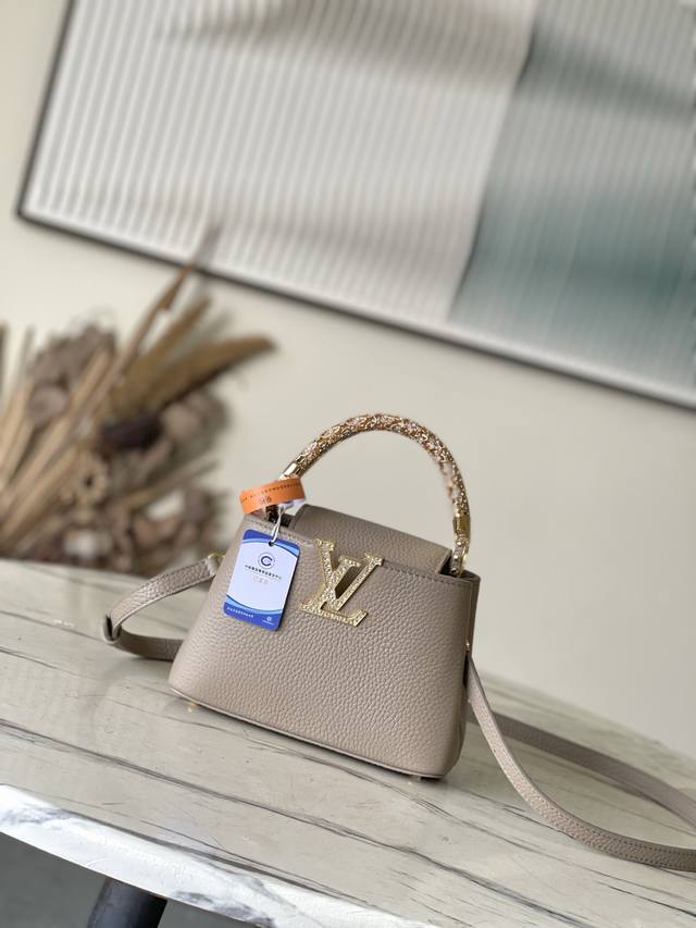 Factory Price P Premium Original Leather M14177 Grey Premium All-Steel Hardware