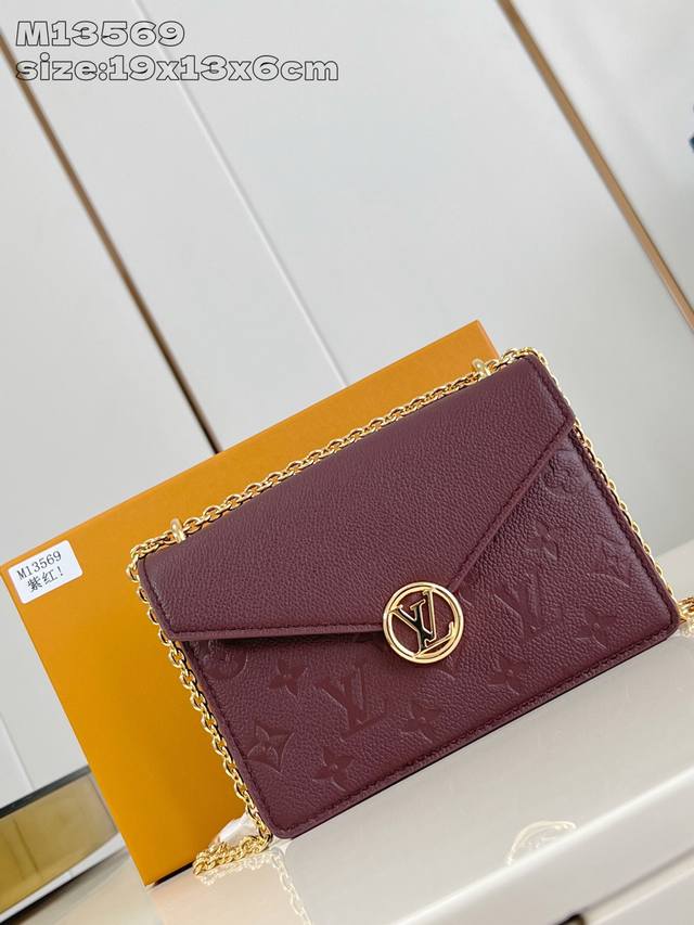 Factory Price P Top-Tier Original M13569 Purple Red M25814 This Wallet On Chain