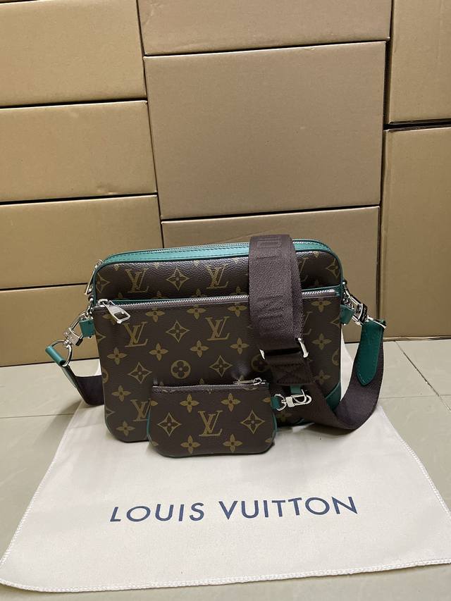 High-quality M12766 new color, top-grain original leather, premium workmanship,