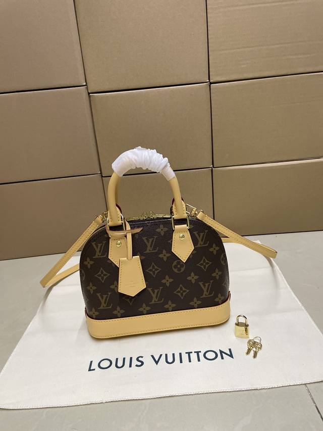 High-quality M53152 Bb shell bag, original leather, premium workmanship, 163 chi