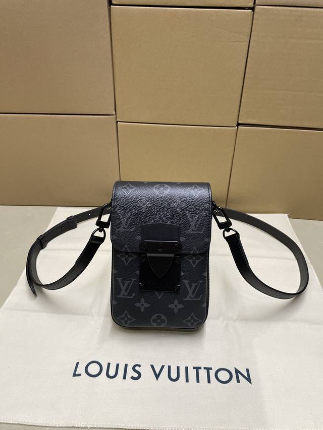 High-quality M82252 black patterned original leather, top-grade workmanship, 163