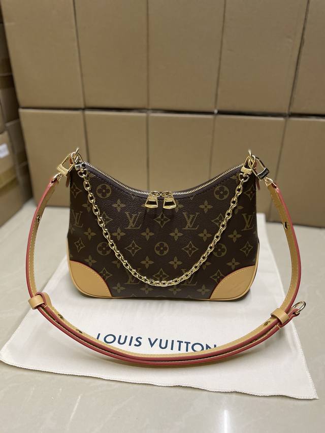 High-quality M45832 croissant bag, original leather, premium workmanship, 163 ch