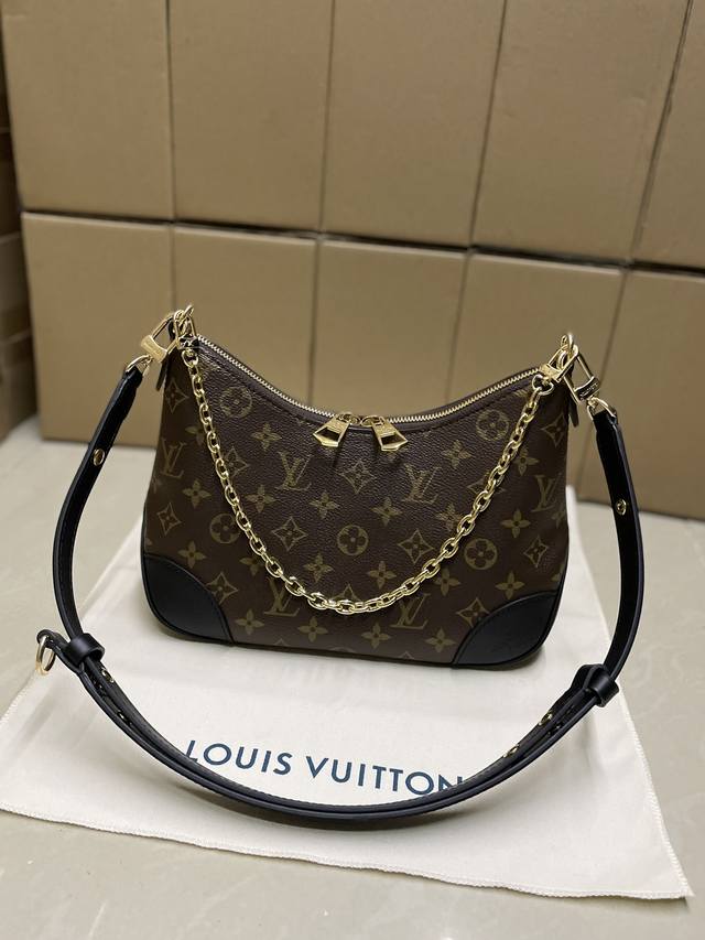 High-quality M45831 croissant bag, original leather, premium workmanship, 163 ch