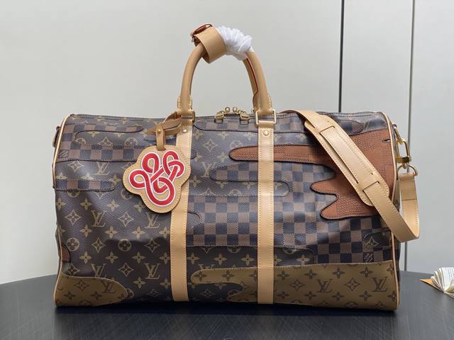 Original Quality M26119 Monogram Color Block Travel Bag Keepall Bandouli