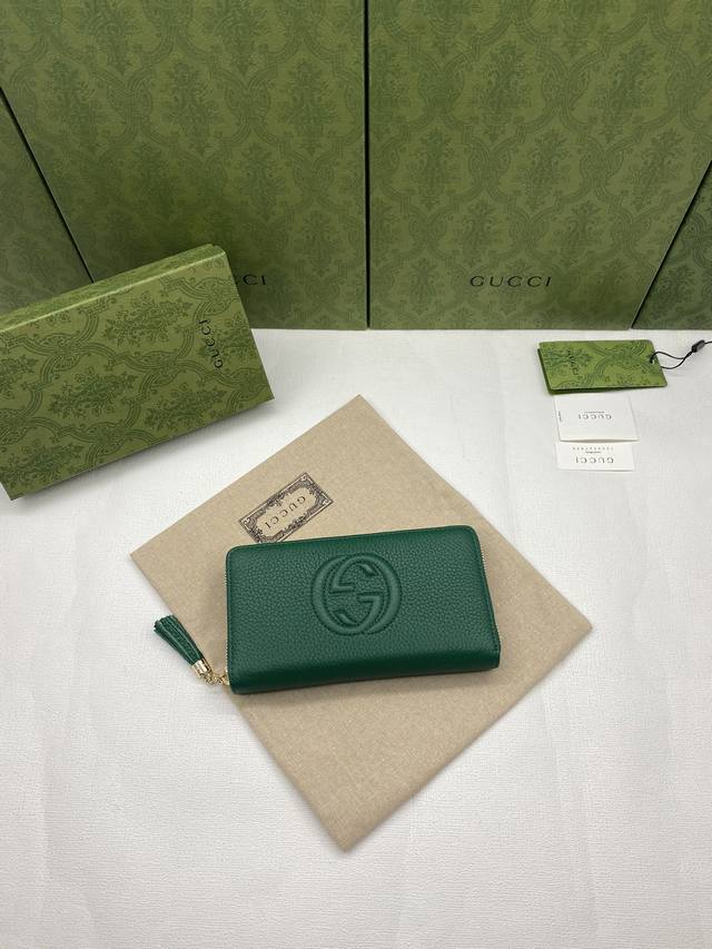 New Arrival! Original Leather Gg with Green Box! Boutique Quality, Original Orde