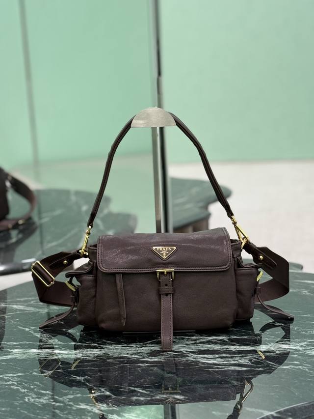 Lambskin Messenger Bag This handbag perfectly blends sophistication and function