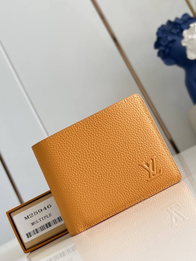 Factory Price P Top-Tier Original M25946 Yellow Multiple Wallet. Made of Monogra
