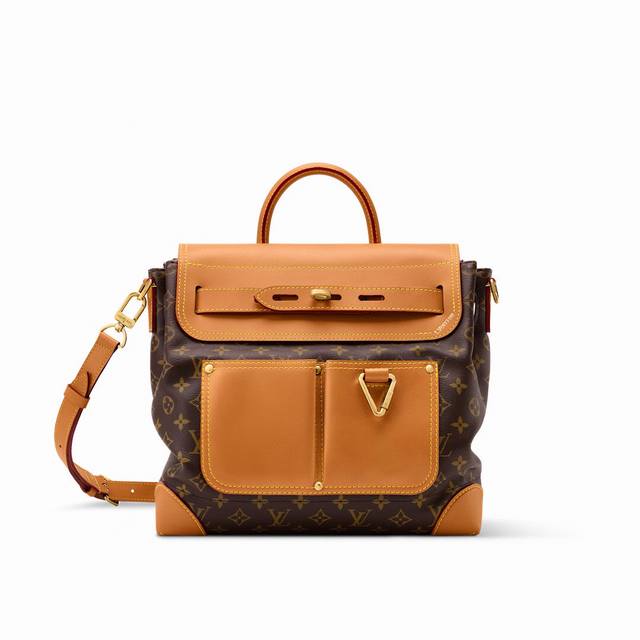 Original Quality M25898 Monogram Vintage Backpack Steamer 30 Handbag. This Steam