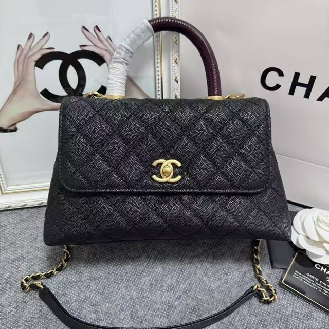 Loss-making price, 23P Chane1 model 92990 flap handbag, super nice this season!