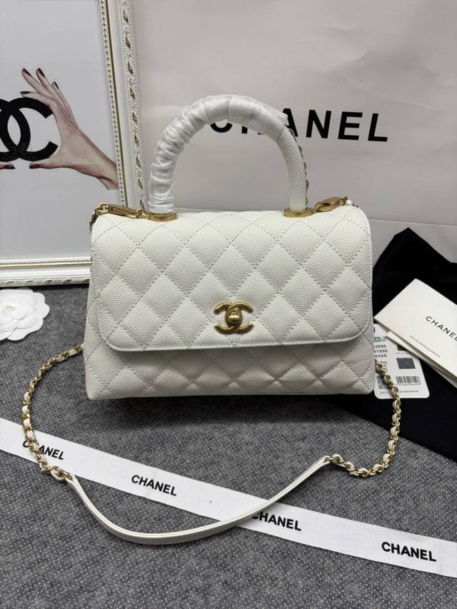 Loss-making price, 23P Chanel 1 model 92990 flap handbag, super nice this season